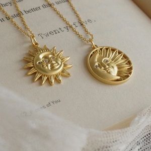 *Solana* Sun and Moon Necklace